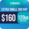Picture of Lebara 360 Day Plan SIM Starter Pack - 145GB Data