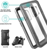 Picture of Pelican Voyager Galaxy S9 case - Clear/Grey