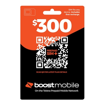 Boost Mobile $300 Prepaid SIM Starter Kit 12 Month Plan 295GB Data