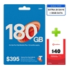 Telstra $395 Pre-Paid Mobile SIM Kit 330GB Data 12 Month Plan
