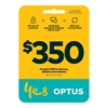 Optus $350 Prepaid Mobile Phone SIM 300GB Data 365 Day Expiry